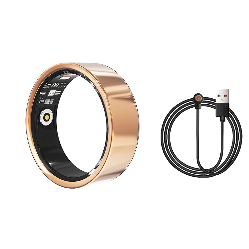 Smart Ring Health Tracker - Fitness, Sleep, Heart Rate & Blood Oxygen Monitor for Men & Women
